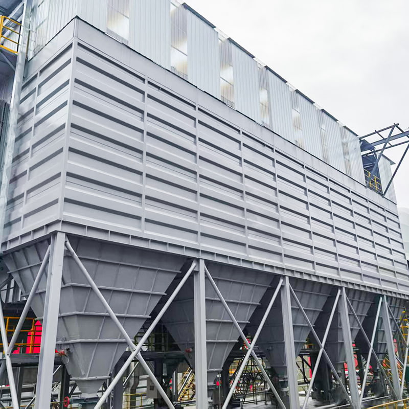 Collecteur de poussière à cartouche filtrante à jet pulsé basse pression